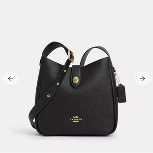 Coach Black Hadley Convertible Crossbody Bag